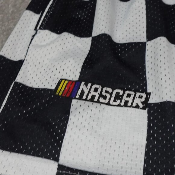 Eric Emanuel Black and White Checkered Men Shorts - Picture 5 of 13